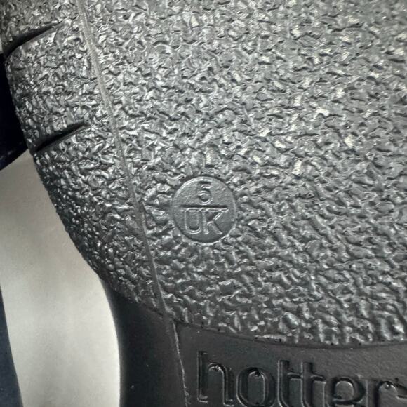 Hotter Comfort Concept Women's Shoes Size 7 Blue UK 5 Made England - Picture 6 of 9